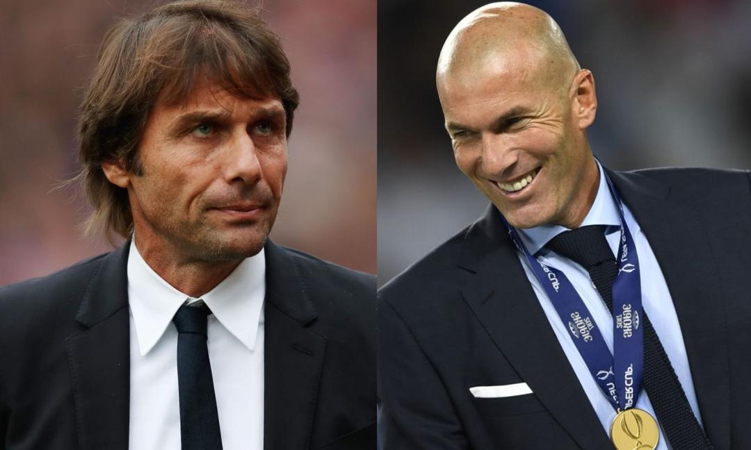 Juve, per il futuro restano in pole Conte e Zidane