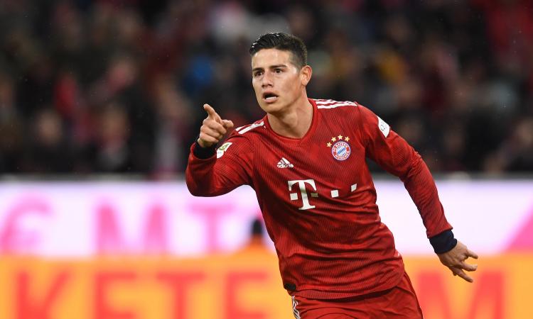 UFFICIALE: James lascia il Bayern, è sfida Juve-Napoli