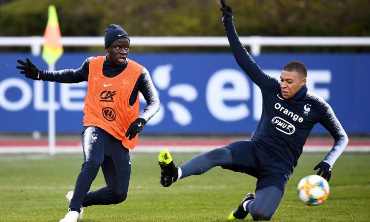 Juve 'alla francese': da Kanté e Ndombele al sogno Mbappé