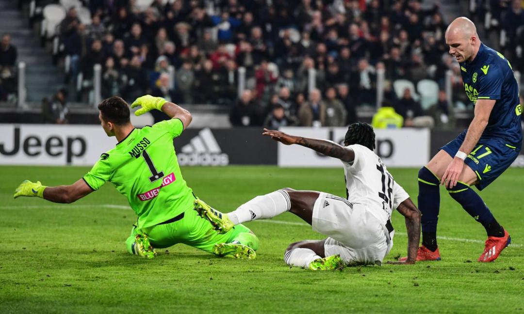 Juventus-Udinese, la moviola: netto il rigore su Kean, tutti gli episodi