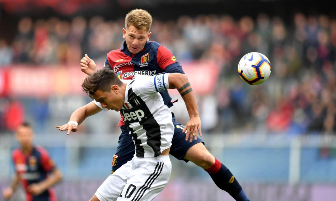 Genoa-Juventus 2-0, il tabellino