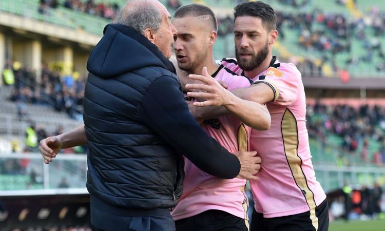 Caos Serie B: i giocatori del Palermo si infuriano! La situazione