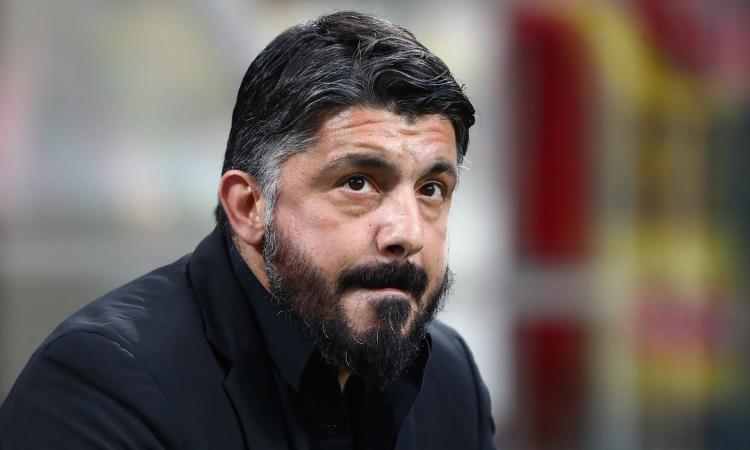 Supercoppa, Gattuso rischia di perdere l'attaccante per infortunio