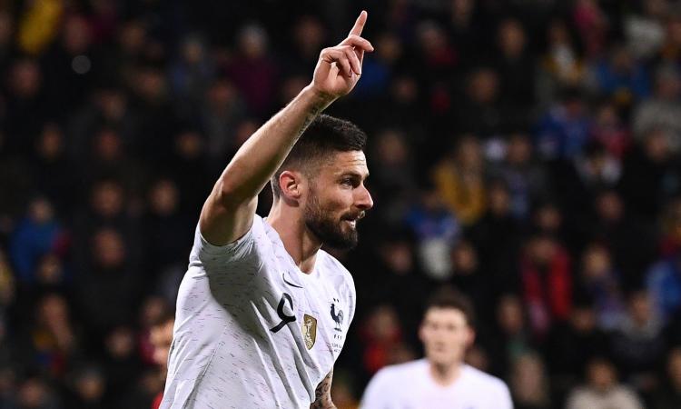 Dalla Francia: 'Juve, non si molla Giroud'