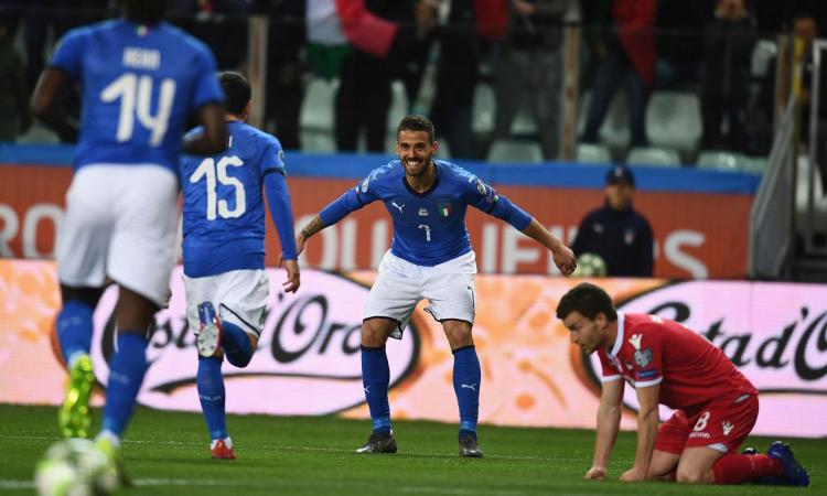 Bonucci, Kean e Spinazzola: le pagelle degli juventini con l'Italia