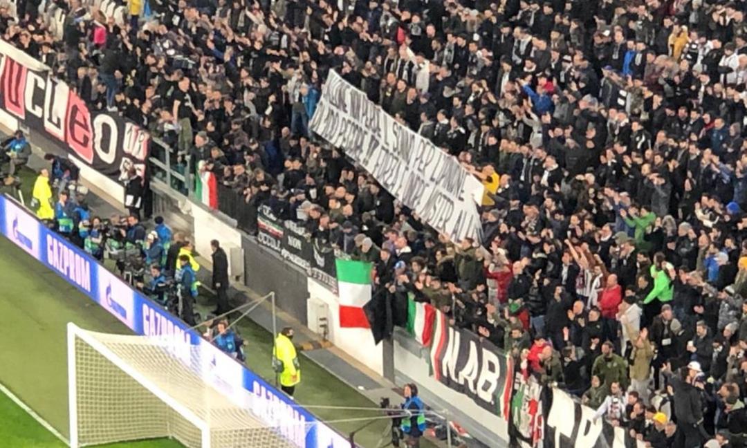 Pazzesco a Dortmund: striscione contro la Juve in Germania-Argentina