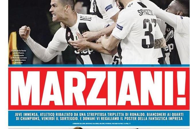 Il mondo celebra Ronaldo: le prime pagine di oggi in Italia, Spagna ed Europa