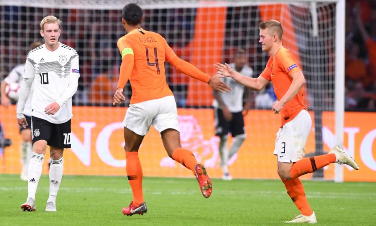 Olanda-Germania 2-3: segna de Ligt ma Schulz beffa gli Oranje nel finale
