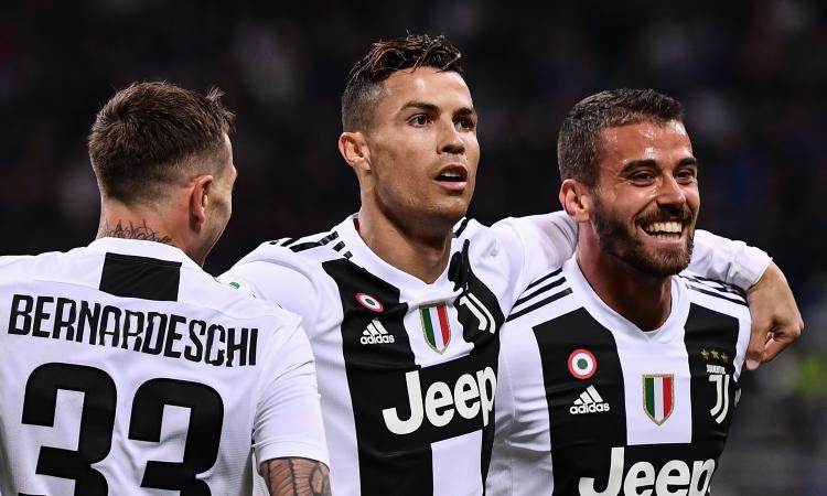 Inter-Juve 1-1: Ronaldo è un marziano, a San Siro senza farsi male