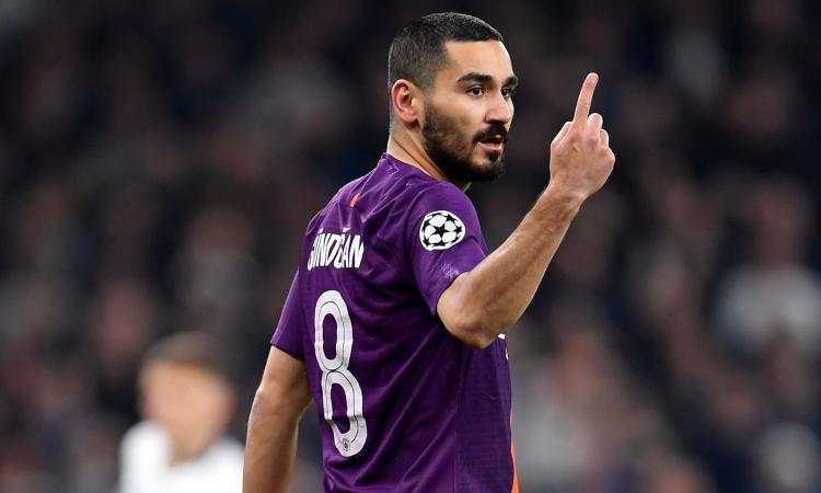 Juve, senti Guardiola: 'Gundogan non vuole rinnovare col City'