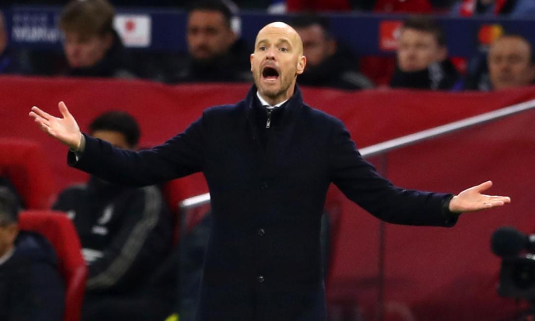 Ten Hag in conferenza: 'Abbiamo battuto i favoriti per la Champions'