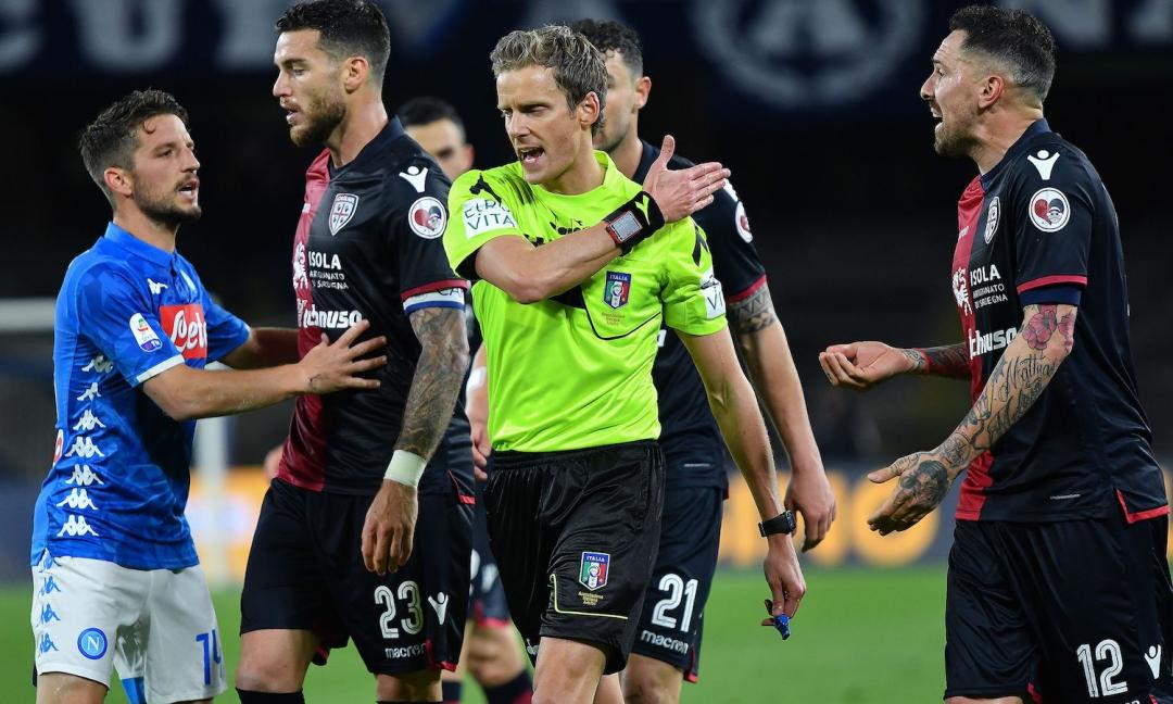 Da Napoli: 'Fabbri, Mazzoleni e Chiffi favoriscono la Juve, obiettivo raggiunto'