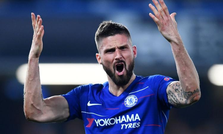 Juve-Inter, è 'guerra' anche su Giroud