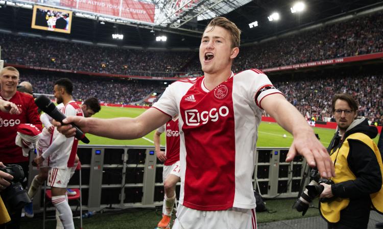 De Ligt: 'Viva il calcio offensivo! Ajax nel segno di Cruijff' VIDEO