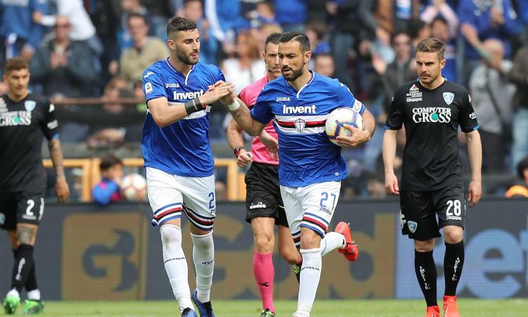 Serie A: Quagliarella a secco, Empoli-Torino 3-1, vince il Parma