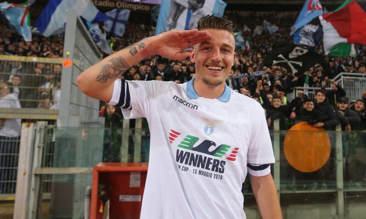 Milinkovic-Juve: due contropartite per convincere la Lazio