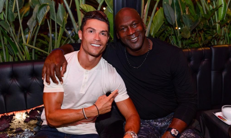 Ronaldo incontra Michael Jordan: la FOTO è storica