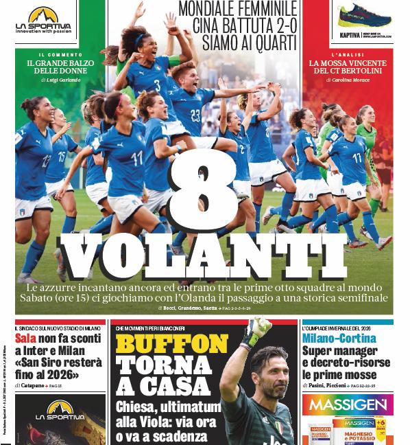 'Pogba-Juve' e 'Accordo con De Ligt': le prime pagine dei quotidiani