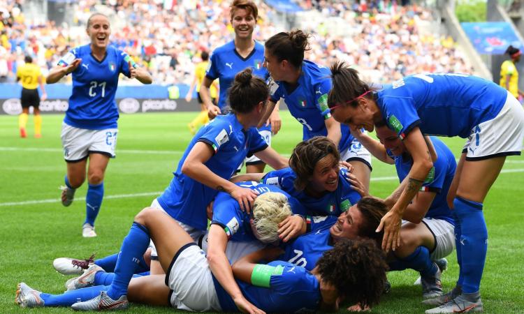 Girelli e Galli trascinano l'Italia Femminile: la Juve festeggia così