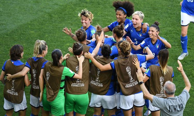 Italia femminile fuori dal Mondiale: il messaggio della Juve