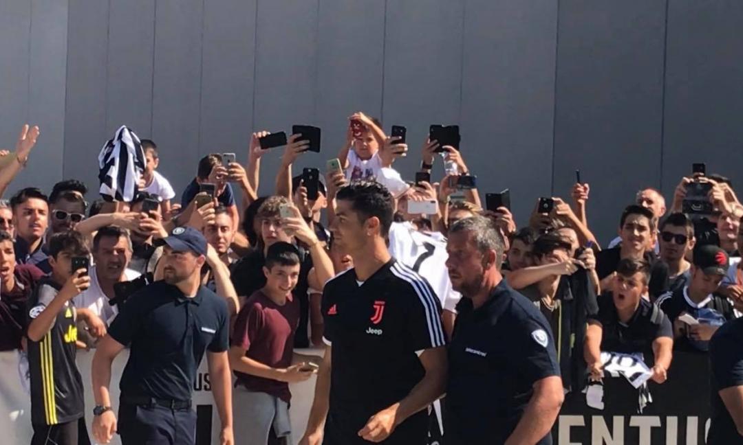 Ronaldo torna alla Continassa: cosa ha fatto al primo allenamento