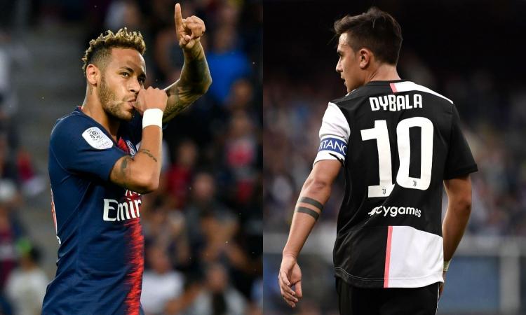Clamoroso dalla Spagna: scambio Dybala-Neymar tra Juve e PSG