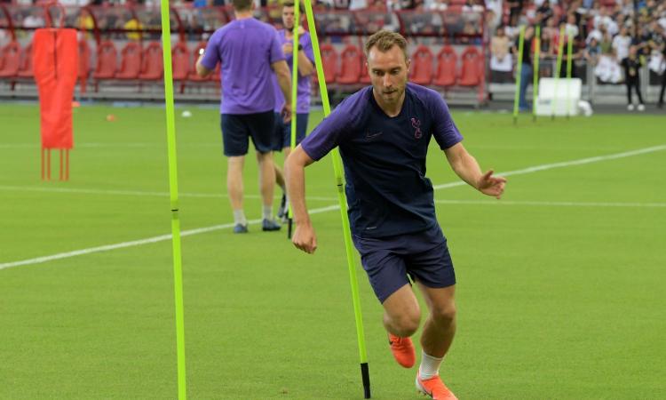 Juve: una concorrente spagnola per Eriksen