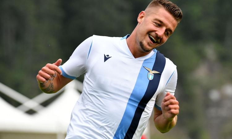 Milinkovic chiude all'Inter: 'Sto bene alla Lazio, non penso al mercato'
