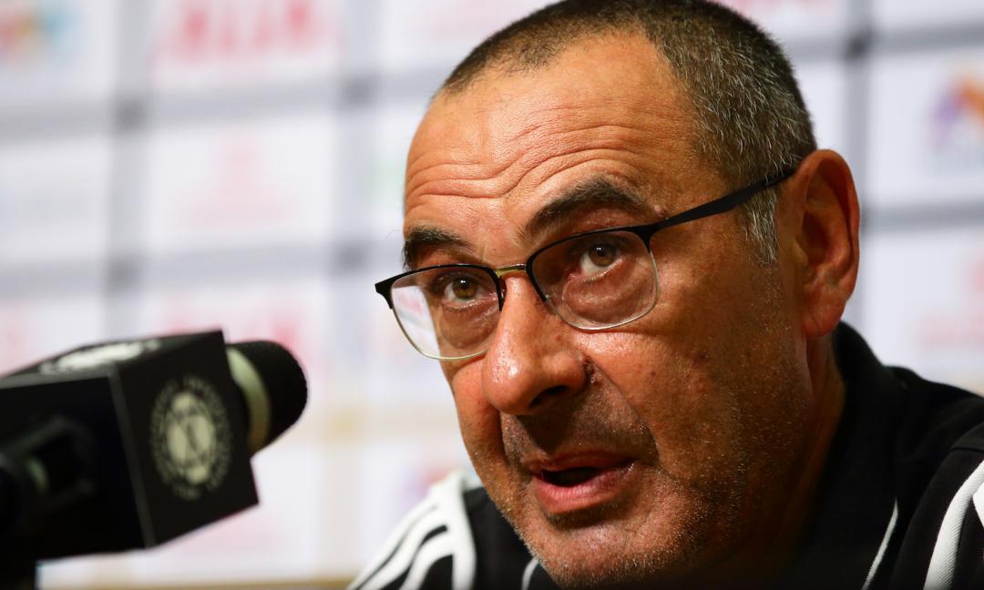 Sarri: 'Recupero Rugani e lancio De Ligt. Emre? Si sfoghi pure. Firenze, quello scudetto...'