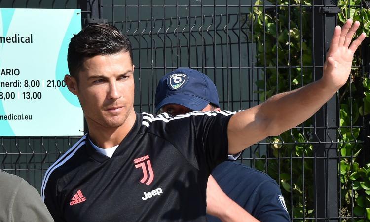Ronaldo, lavoro alla Continassa e ginocchio monitorato: vuole esserci con l'Atletico