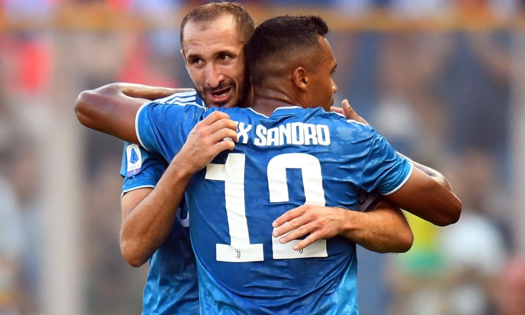 Juve, la difesa si ricompone: Chiellini e Alex Sandro 'pronti' per il Milan