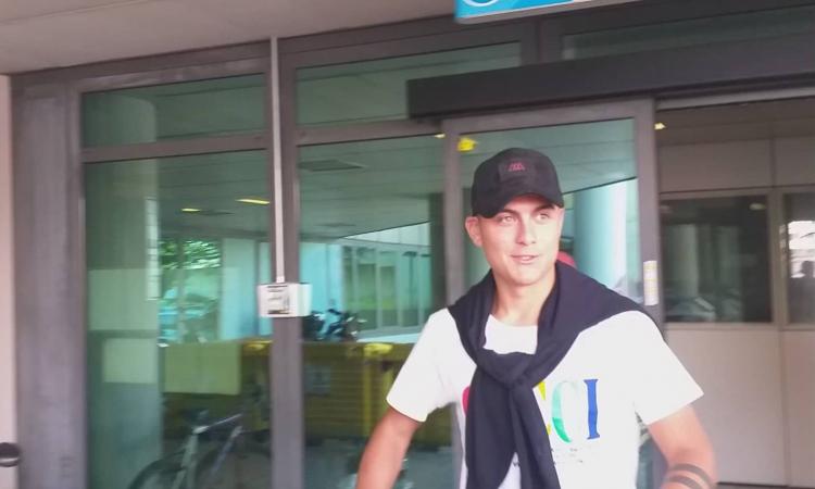 Dybala è a Torino: l'incontro con Sarri slitta a domani