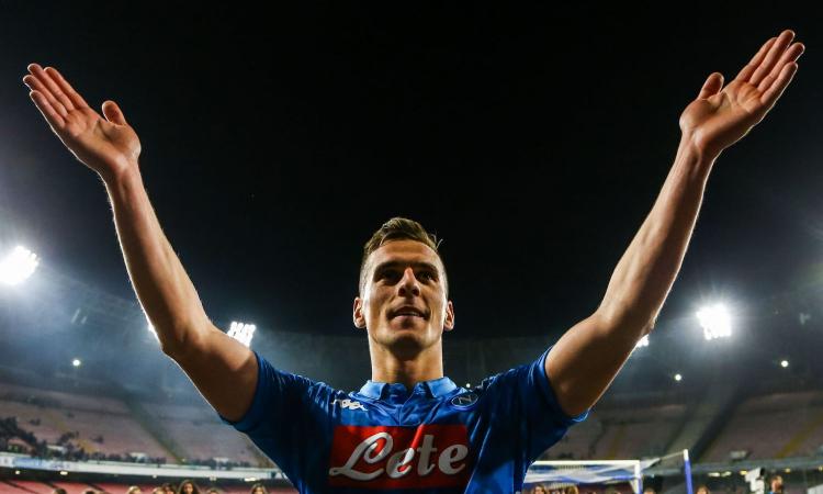 Juve-Napoli: Milik e Chiriches verso il forfait, il comunicato ufficiale