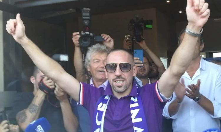 Fiorentina, Ribery: 'Non sono qui per sfidare CR7'