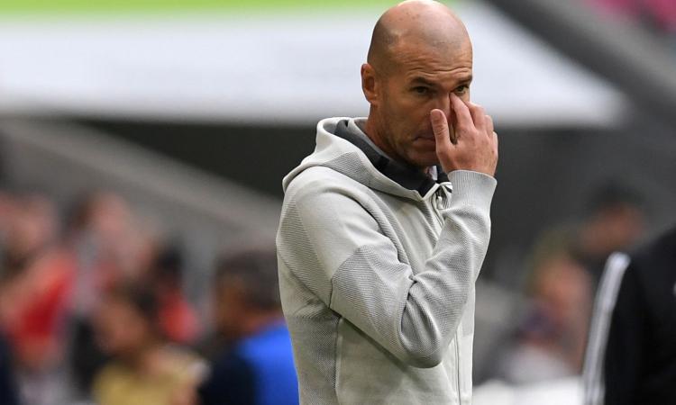 Zidane furioso: senza Pogba restano due big accostati alla Juve