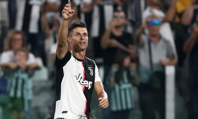 Spal-Juve: Ronaldo arriva a quota 1000, segna più di tutti in Europa e punta Rui Costa