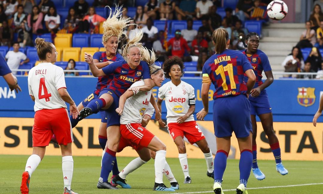 Juve Women fuori dalla Champions! Non basta Staskova, il Barça vince 2-1