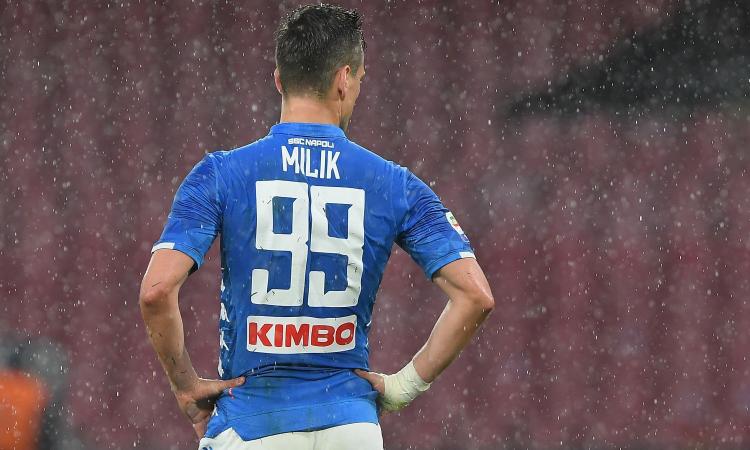 Milik ha l'accordo con la Juve, il Napoli può punirlo