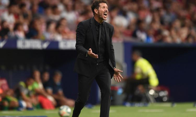 Mercoledì c'è Atletico Madrid-Juve, ma Simeone lancia i titolari in campionato