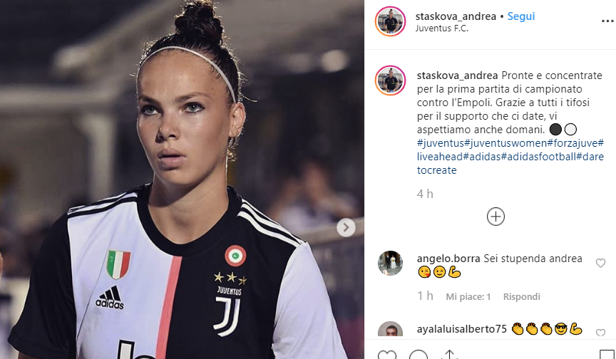 Women, la carica di Staskova: 'Concentrate per l'Empoli' FOTO