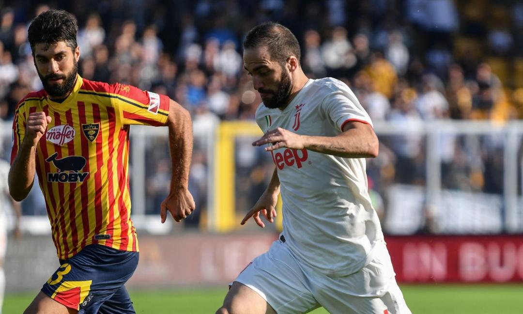 Higuain divide, Emre Can insufficiente: Lecce-Juve, le pagelle dei quotidiani