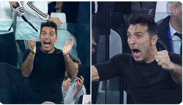 Buffon coccola Dybala: la sua esultanza fa impazzire tutti FOTO e VIDEO