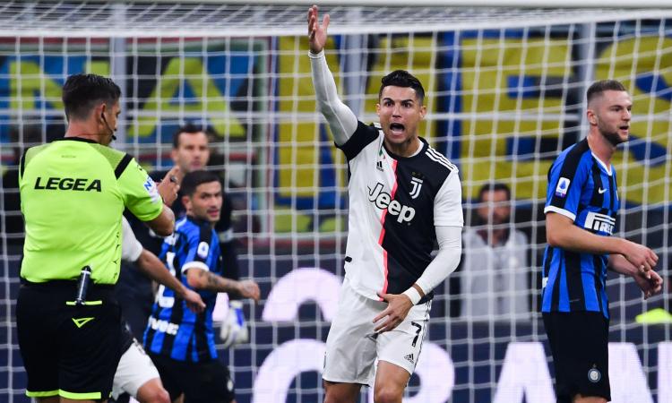 Inter-Juve, moviola: un rigore dato, 4 chiesti! Rissa a fine primo tempo