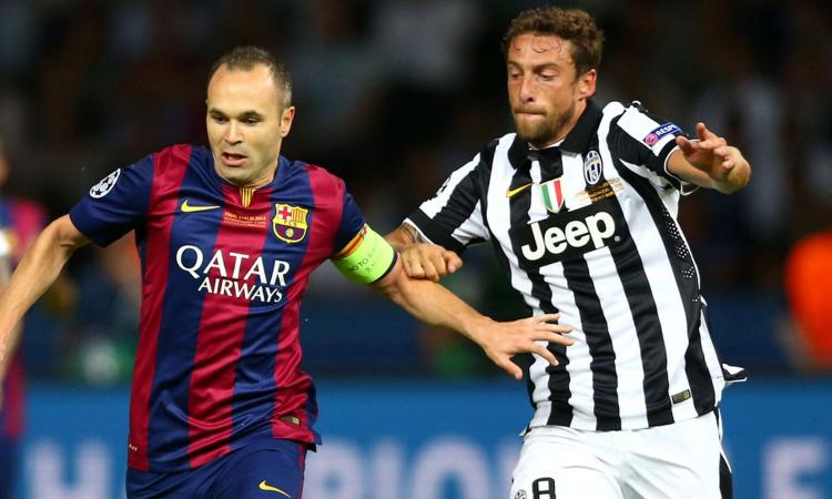 Marchisio celebra Iniesta: il messaggio dell'ex centrocampista della Juventus FOTO