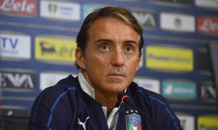 Italia, Mancini: 'Ho un solo dubbio per stasera, riguarda Bernardeschi'