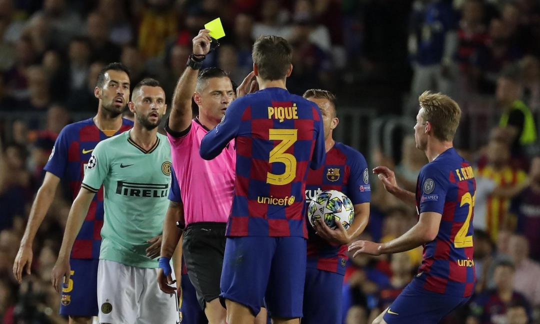 Quotidiani contro l'arbitro di Barça-Inter: 'Fastidiosamente casalingo'