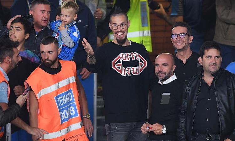 Hamsik: 'Strano vedere Sarri alla Juve, non vincerà la Champions'