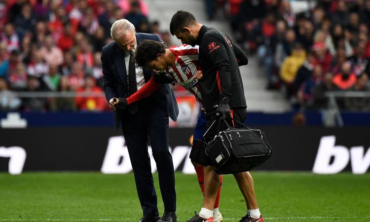 Infortunio Joao Felix: esce e lascia l'Atletico in 10, le sue condizioni