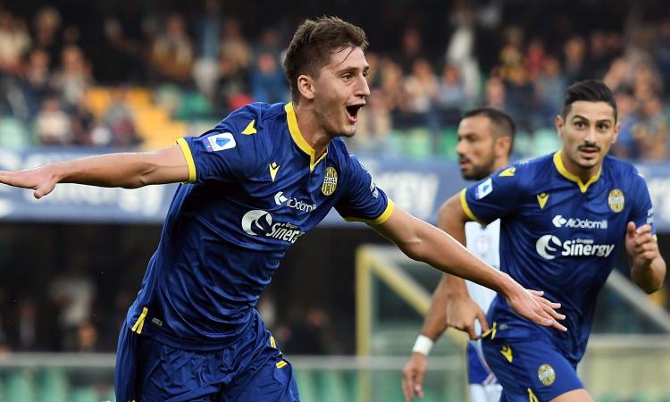 Verona, Kumbulla si ispira a un difensore della Juve