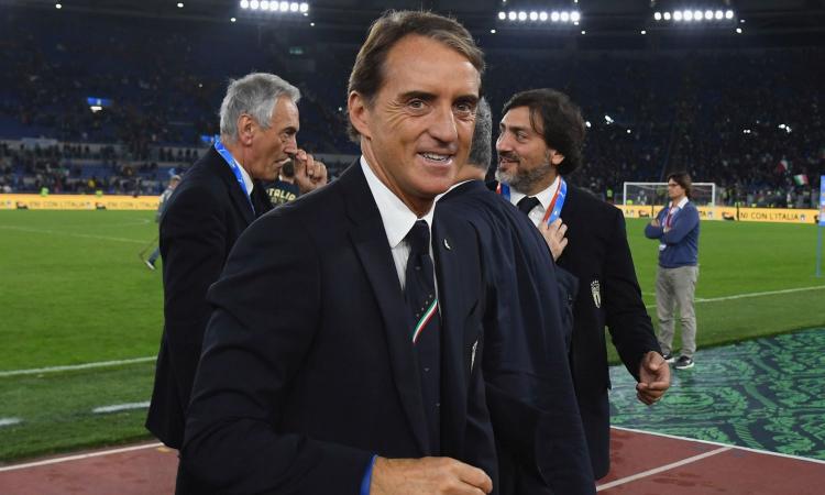Italia, il ct Mancini: 'Chiesa può migliorare, già alla Fiorentina...'